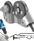 Drill Nibbler Sheet Metal Cutter Attachment For DIY Projects And Home Repairs Turns Any Drill Into A Sparks Free Burr Free Metal Cutter