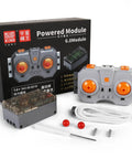 Slick Hopped Up Power Module Kit Compatible With Building Block Models, including remote and rechargeable battery box.