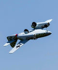 Me 262 EDF RC Warbird Airplane Bind N Fly Basic Jet Fighter Model in flight against clear sky