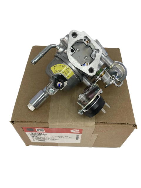 Carburetor Kit With OEM Air Filter And Fuel Filter Plus Spark Plugs For Onan RV Generators 5500 7000 HGJAA HGJAB HGJAC A043B781 5410765 Includes All Hard Parts For Easy Rebuild on a box