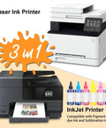 3-in-1 laser and inkjet printers with ink bottles for DIY Friendly Inkjet Compatible Heat Transfer Paper For T Shirts