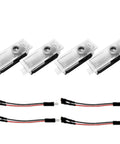 Four Pack Car Door Light Projectors with LED Puddle Lights, Dope Welcome Lights for 1 through 7 and X1 X2 X3 X4 X5 X6 X7 M Z GT