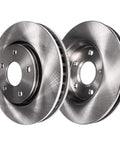 Honda CR V Brake Kit 2012 2013 2014 2015 2016 AWD Beefed Up Disc Rotors With Ceramic Pads Front And Rear Replacement Includes 2 Front Rotors