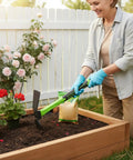 Heavy Duty Double Sided Garden Pick Axe 16.9 Inch With Non Slip Handle Mattock for digging in flower bed outdoors