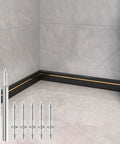 Dual Direction Skirting Nails For Baseboards With Included Sleeve Tool Double Headed Nails Deliver Mark Free Installation