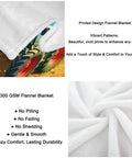 Ultra Cozy Lightweight Flannel Throw Blanket For Adults And Kids Snuggle On The Couch Or In Bed With Toasty Warmth 50 By 60 Inches