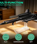 SR 71 Blackbird Reconnaissance Aircraft Model Kit With Display Stand For Adults Collectors And Hobbyists, 183 Piece Build