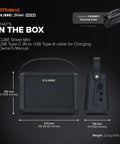 Cube Street Mini Ultra Compact Stage Amplifier For Solo And Duo Performances With Mic And Instrument Inputs BuiltIn Effects