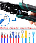 210 Piece Wire Butt Connector Set With Crimping Tool 22-10AWG Insulated Splice Connectors for Electrical Projects shown