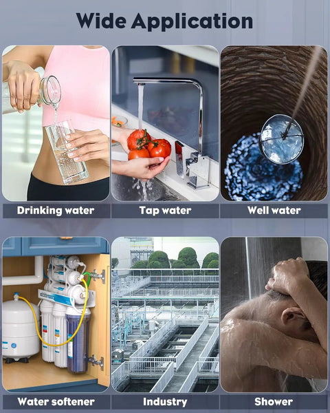 Applications of Hardness Test Kit With 100 Strips For Drinking Water, Tap Water, Well Water, Pool And Spa Water.