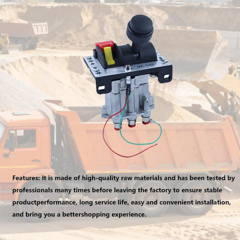 Power Take Off PTO Hoist Air Shift Control Valve With PTO Switch for Dump Truck Hydraulic System