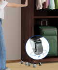 Heavy Duty Furniture Movers With 360 Degree Roller Wheels Set Includes Lifter Tool For Easy Moving Of Heavy Loads Up To 880 Lbs, close-up of silver rollers on a wooden cabinet.