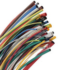 Two To One Heat Shrink Tubing Set With Flame Retardant V0 Rating, Nine Colors And Six Diameters, showing assorted tubing pieces