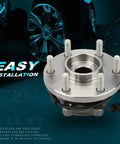 Beefy Front Wheel Bearing And Hub Assembly With Abs For Nissan Frontier Xterra Pathfinder And Suzuki Equator 4X4 6 Lug