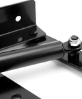Heavy Duty Folding Lift Top Table Hardware Kit 2 Pair 50kg 100lbs Gas Hydraulic Hinge Mechanism with Frame Bracket close-up