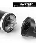 Screw Top Lid Replacement For Yeti Rambler Cups, No Cap Leakproof Chug Cap That Fits All Rambler 18oz 26oz 36oz 46oz 64oz shown next to a cup