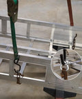 Beefy One Quarter Inch D Ring Shackles In Grade 304 Stainless Steel With Screw Pin used on a trailer frame for towing