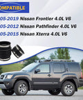 Air Intake Hose Swap For Nissan Frontier, Pathfinder, And Xterra 2005-2019 2005-2012 2005-2015 OE 696-009 16576EA200 Easy Install Clamps Included Restores Power And Fuel Economy