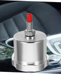 Silver Hydraulic Oil Tank Brake Fluid Cup Replacement Reservoir For Racing Drifting Cars