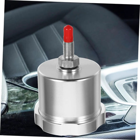 Silver Hydraulic Oil Tank Brake Fluid Cup Replacement Reservoir For Racing Drifting Cars