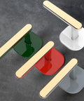 Heavy Duty L Shape Wall Hooks Zero Fuss Install Multipurpose Coat Hanger For Hats Towels Keys in red, green, white, and gray.