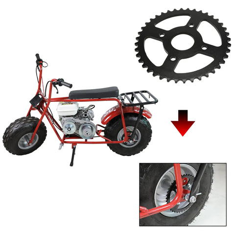 40T Beefy Mini Bike Sprocket 40mm Bore for Coleman ✓