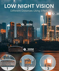 80x100 High Power Monocular With Smartphone Adapter For Bird Watching And Wildlife Viewing, Hunting, Travel, Camping, And Hiking, Ultra Sharp HD Clarity, Fast Focus, Wide Field Of View, Durable Outdoor Scope For Adults low night vision city skyline