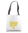Dragon Boat Racing Tote Bag For Paddlers And Crew Members, Funny Water Sports Gear For Practice, Race Day, Club Meetups, And Team Celebrations