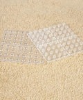 4 Inch Square Carpet Protectors With Self Stick Spiked Bottom, Dent Proof Floor Pads For Tables Beds Sofas And Chairs, Three Eighths Inch