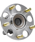 Front view of Pair Rear Wheel Bearing Hubs For 2013-2018 Acura ILX And 2013-2015 Honda Civic 2 Wheel Hub Bearings Assembly Replacement