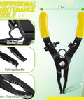One Pack No Hassle Pop Up Sprinkler Head Tool with yellow handles, 5.5-inch size, for easy lift and repair, compatible with Rain Bird and Hunter