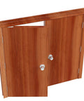 Installed Hidden Door Pivot Hinges Four Pack 360 Degree Rotation With Eccentric Axis Up Down Shaft Hardware for Secret Doors