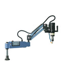 Versatile Electric Tapping Machine With Auto Oil Spraying System And Flexible 360 Degree Head side view showing drill and control unit.