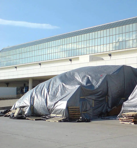 Heavy Duty 24x24 Foot Waterproof Tarp With 10 Mil Thickness And Superior Weave For Long Lasting Outdoor Coverage Multi Use Shelter