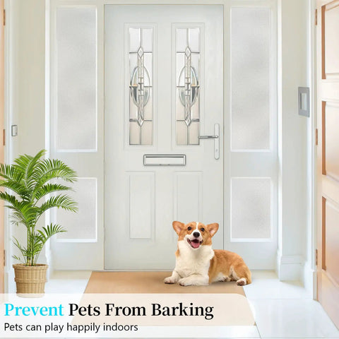 Frosted Glass Window Privacy Film Static Cling For Home And Bathroom Soft Light Diffusion UV Blocking And Anti Glare on door