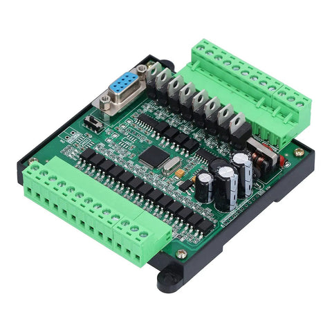 Industrial 12V Programmable Logic Controller With Relay Output And Base Plate For Plug And Play Setup Control of DC Motors Valves