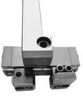 Jumbo Heavy Duty CNC Lathe Bar Puller With 25mm By 25mm Square Shank And 55mm To 118mm Jaw Range, Steel Build, 5 Lb Weight close-up view