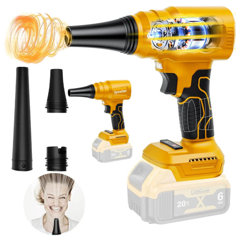 Beast Cordless Leaf And Dust Blower With 20V Battery Brushless High Speed Motor Delivers Up To 30000 RPM And Jets Air At 37 Meters Per Second