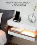 Sturdy Piano Phone Stand For Desk And Bedside Holder That Grips Up To 8 Cm Wide Phones on a modern nightstand with decor