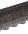 All In One Seed Starter Windowsill Greenhouse Kit With 12 Biodegradable 36mm Peat Pellets in water tight base tray