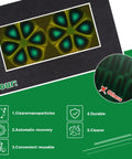 Magnetic Field Viewing Film 2x4 Inch See Magnetic Field Patterns With Color Coding For Science Projects magnetic display image