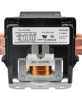 Front view of 2 Pole Definite Purpose AC Contactor 30 Amp Full Load Amps 24 VAC Coil for Air Conditioner Condensers and Compressors