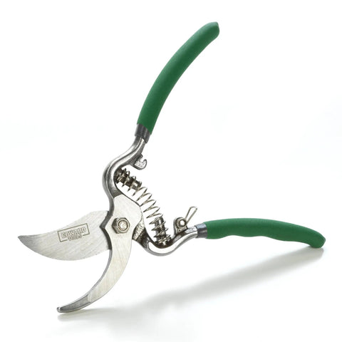 Classic Cut Bypass Pruners With Heavy Duty Forged Carbon Steel Blades For Pruning Up To 1 Inch Diameter with non slip grip