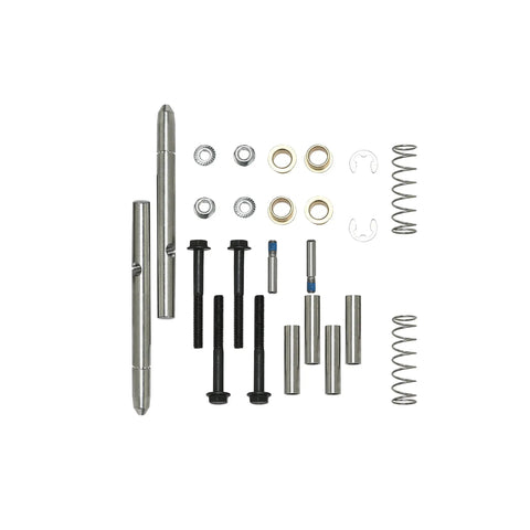 Chassis Fuel Tank Fairing Handle Kit For Volvo VN VNL 2004 Through 2017, 30 pcs hardware and springs shown
