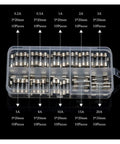Assorted Glass Tube Fuses Kit 5x20mm Quick Blow 0.2A To 30A 250V Fast Blow Set With 100 And 72 Pack in molded case