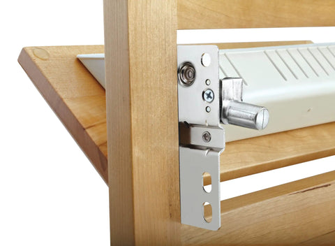 Soft Close Pivot Hinge Pair For Cabinets With 50 Degree Opening, Patented Soft Close Tech, Stiffening Ribs To Stop Side Play, 1 In W x 2 5/8 In D