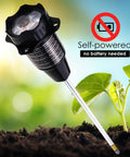 2 In 1 Soil pH And Moisture Tester With 12 Inch Long Probe For Plants Garden Lawn Farm Greenhouse, self-powered, no battery