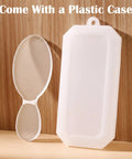 Glass Foot File With Fine Grinding Points For Dead Skin Removal And Calluses, portable pedicure tool with plastic case