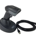 Rugged 1472g XP Barcode Scanner With Extreme Performance, Reads 1D 2D PDF417 And Postal Barcodes, USB cradle included