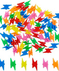 72 Pieces Colorful Z Shaped Bike Spoke Beads For Bicycle Wheel Spoke Decoration And Customization, Vibrant Mixed Colors